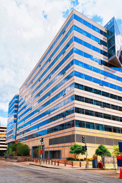 istock International monetary fund building Washington DC 949111796