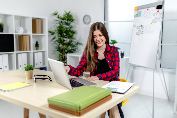 Business women at work