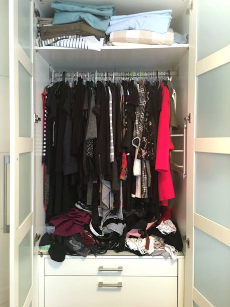 istock Wardrobe Full Of Clothes 949123218