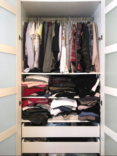 istock Wardrobe Full Of Clothes 949123220