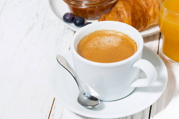 istock espresso and croissants for breakfast 949134110