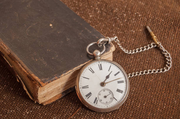istock Pocket watch and old Bible 949140590