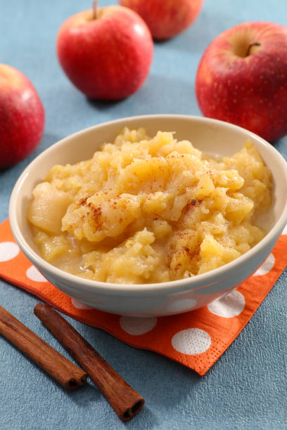 istock bowl of apple sauce 949141118