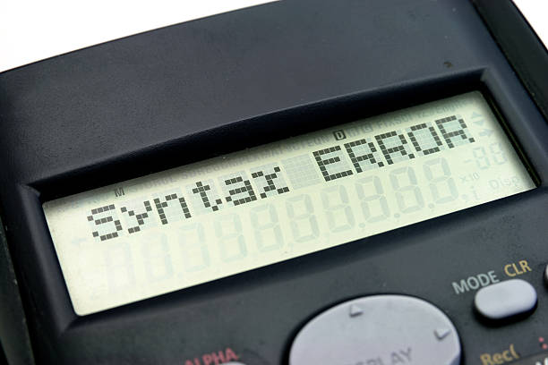 Calculator Problem Error 90+ Calculator Error Message Stock Photos, Pictures & Royalty-Free ...