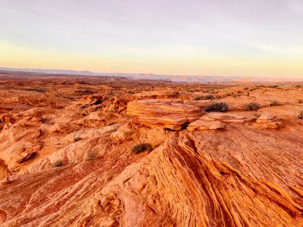 Glen Canyon from Horseshoe Bend, Page Arizona, USA