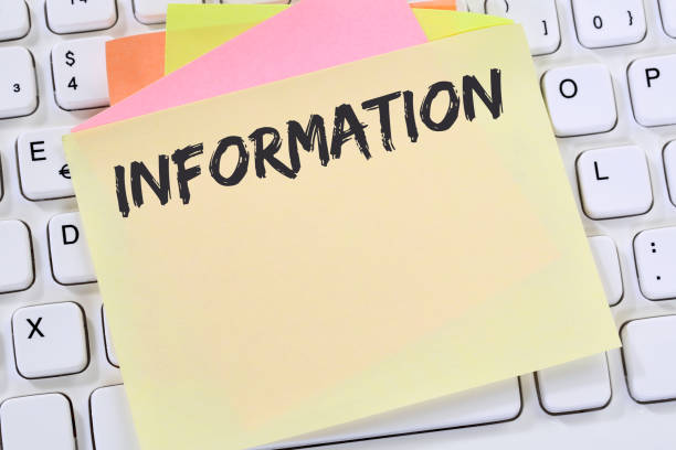 istock Information info message news announcement business note paper 949153884