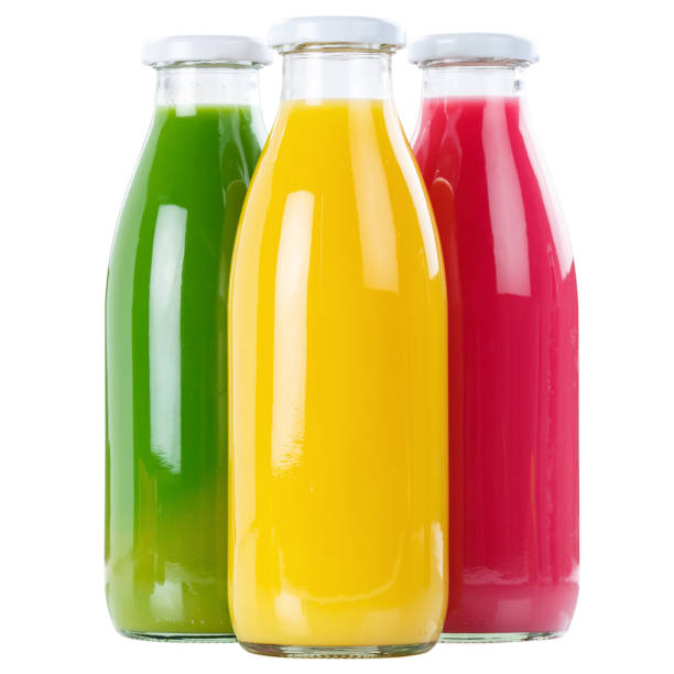 istock Juice smoothie smoothies in bottle square isolated on white 949158552
