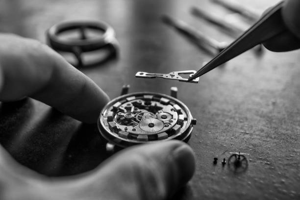 istock Mechanical watch repair 949163742