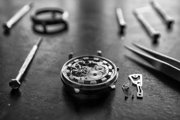 istock Mechanical watch repair 949164026