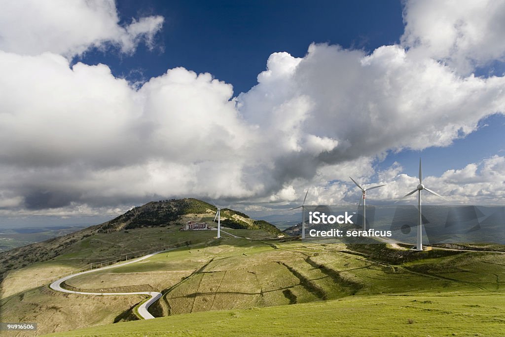 wind power  Italy Stock Photo