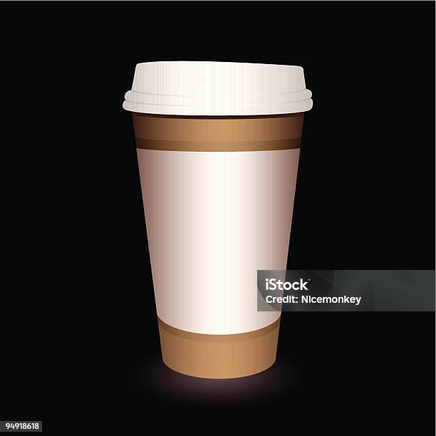 Tazza Di Caffè - Immagini vettoriali stock e altre immagini di Bibita - Bibita, Bicchiere di carta, Caffè - Bevanda