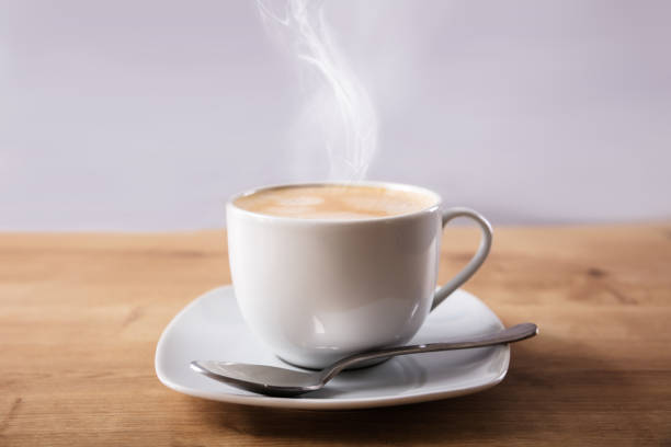 istock Elevated View Of Hot Coffee 949187736