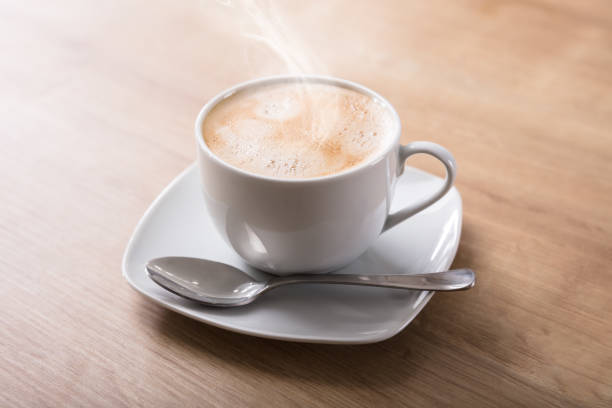 istock Elevated View Of Hot Coffee 949187772
