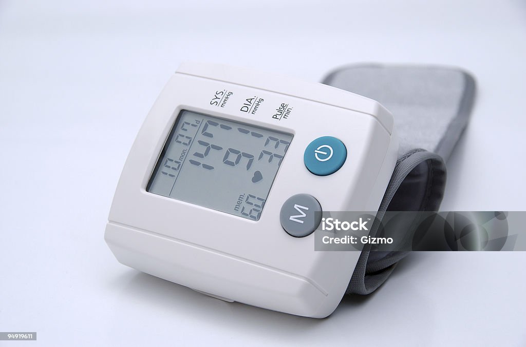 血圧リーダ - 高血圧のロイヤリティフリーストックフォト