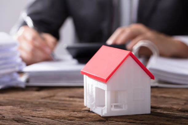 istock Close-up Of A House Model 949199030