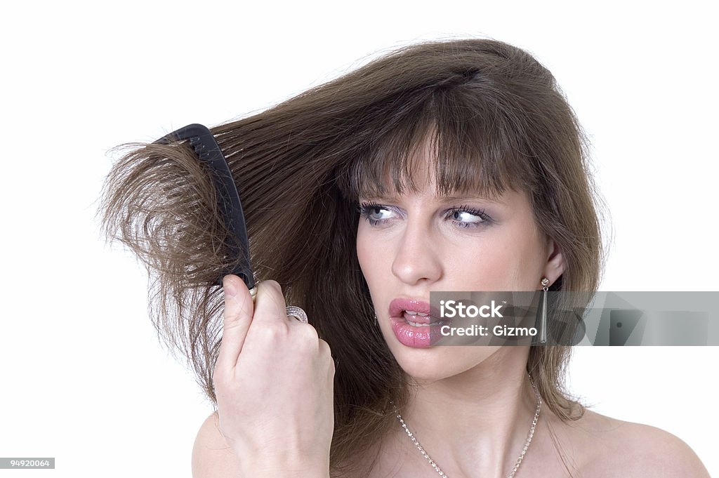 Problema de cabello - Foto de stock de Adulto libre de derechos