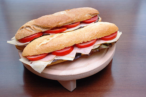 frische sandwiches - 8435 stock-fotos und bilder