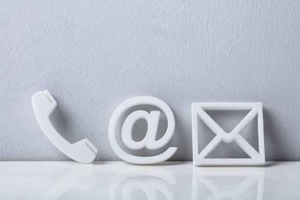 istock Close-up Of A Phone, Email and Post Icons 949207766