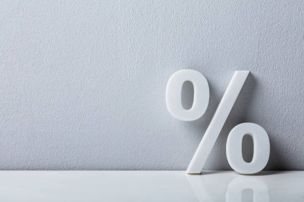 Close-up Of A Percentage Sign