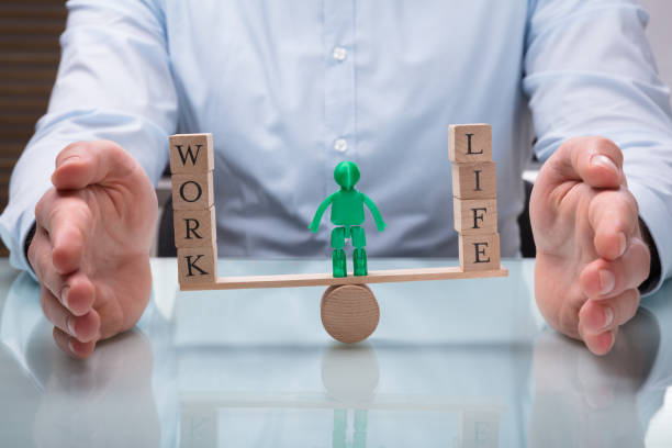 istock Businessperson Protecting Balance Between Life And Work 949215026