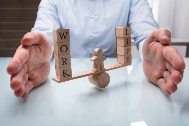 istock Businessperson Protecting Balance Between Life And Work 949215036
