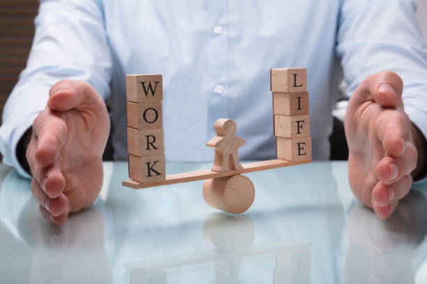 istock Businessperson Protecting Balance Between Life And Work 949215044