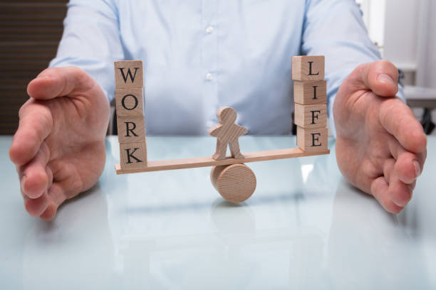 istock Businessperson Protecting Balance Between Life And Work 949215046