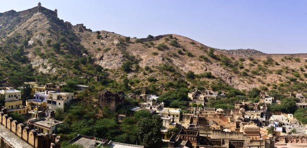 istock Town around Amber Fort view 949218206