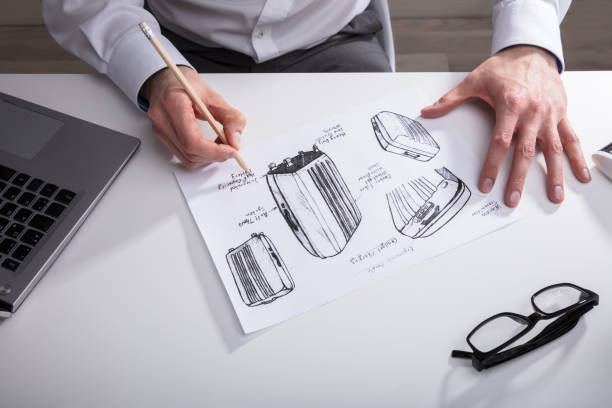 istock Artist Sketching On Paper With Pencil 949223718
