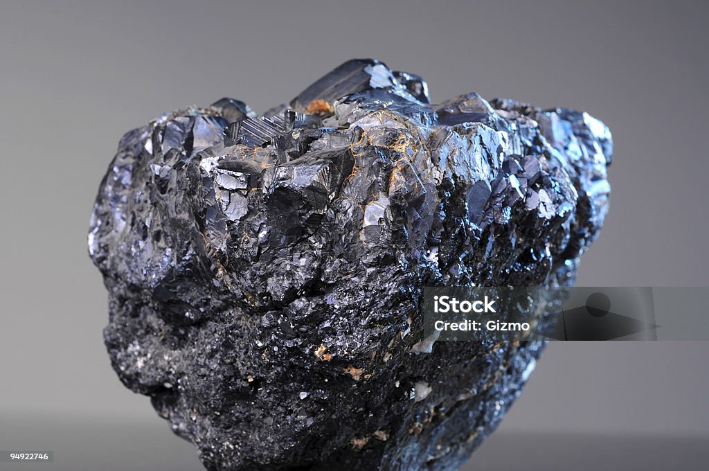 Minerale metallifero - Foto stock royalty-free di Acciaio