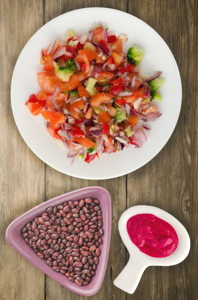 istock vegan food. salad from vegetables 949228798