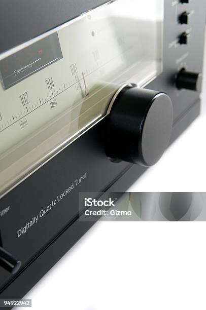 Analog Tuner Stock Photo - Download Image Now - Audio Equipment, Black Color, Color Image