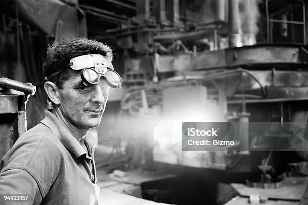 Male Steel Mill Worker With Specialist Glasses Stock Photo Download male-steel-mill-worker-with-specialist-glasses-stock-photo-download