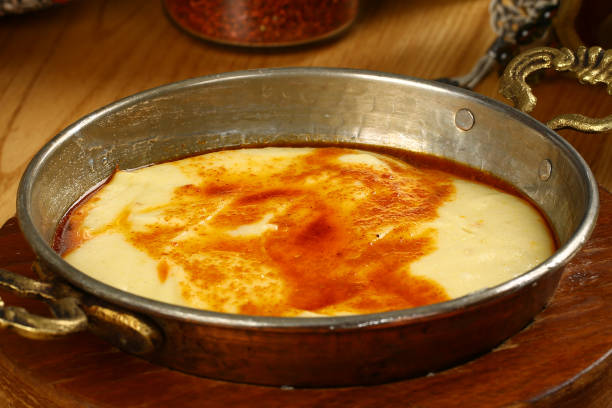 istock Kuymak - Muhlama - Mihlama - Turkish Traditional Fried Cheese 949235198