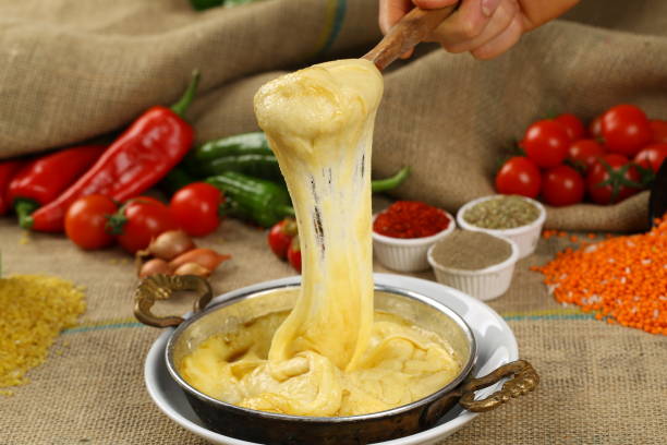 Kuymak - Muhlama - Mihlama - Turkish Traditional Fried Cheese