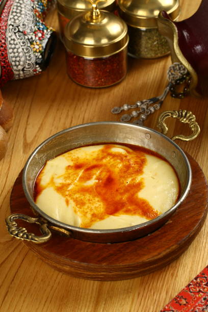 istock Kuymak - Muhlama - Mihlama - Turkish Traditional Fried Cheese 949235976