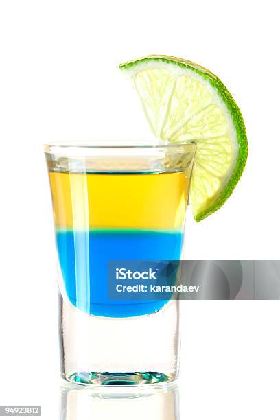 Collezione Di Cocktail Blu Tequila - Fotografie stock e altre immagini di Alchol - Alchol, Bianco, Bibita