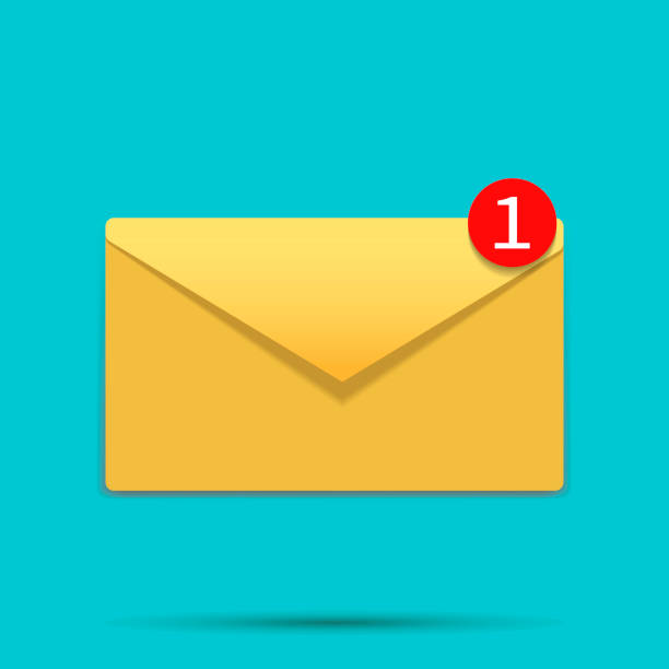 istock Vector icon - notification of the message. The symbol is one new message. One new letter. 949238690