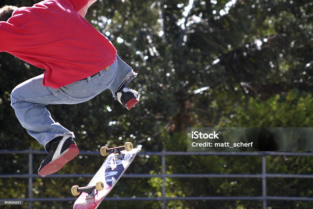 Hang Time A skater mid air  Boys Stock Photo