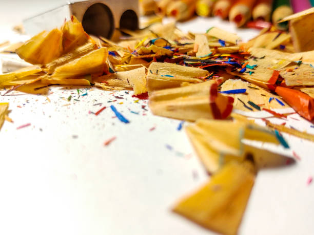 istock Colored Pencil Shavings, Pile of 949243476