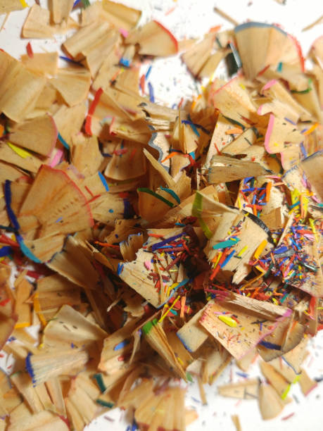 istock Colored Pencil Shavings, Pile of 949243588