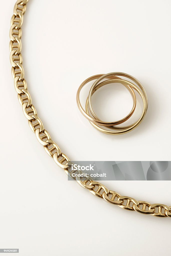 Joias - Royalty-free Corrente de Ouro Foto de stock