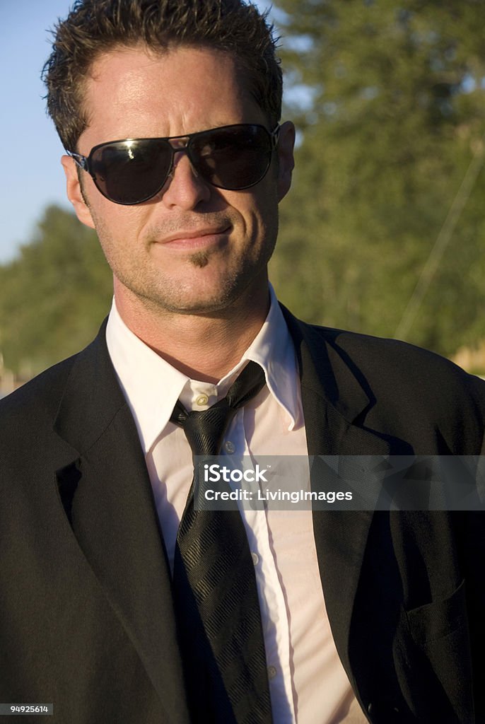 Uomo d'affari - Foto stock royalty-free di Agente dei servizi segreti