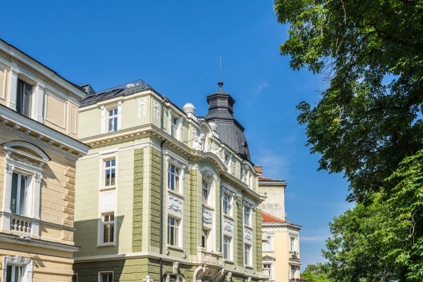 istock Elegant buildings in Sofia downtown, Bulgaria 949256184