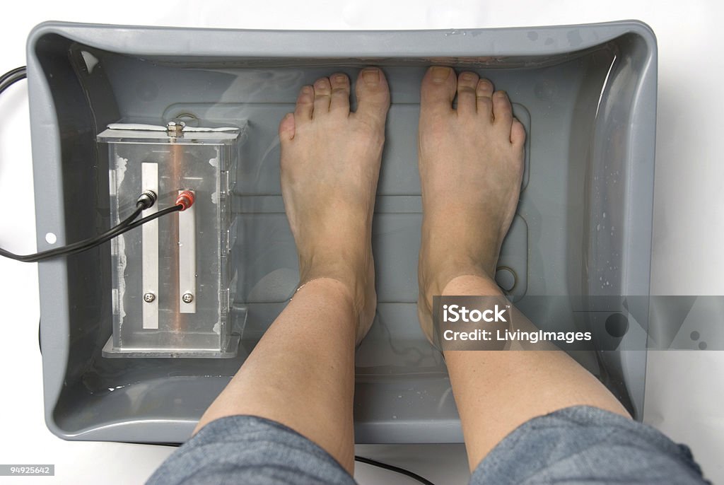 Ordre ionique bain de pieds - Photo de Cure détox libre de droits