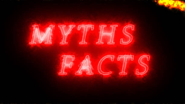istock Myths and Facts fever and comprising particles background 949259578