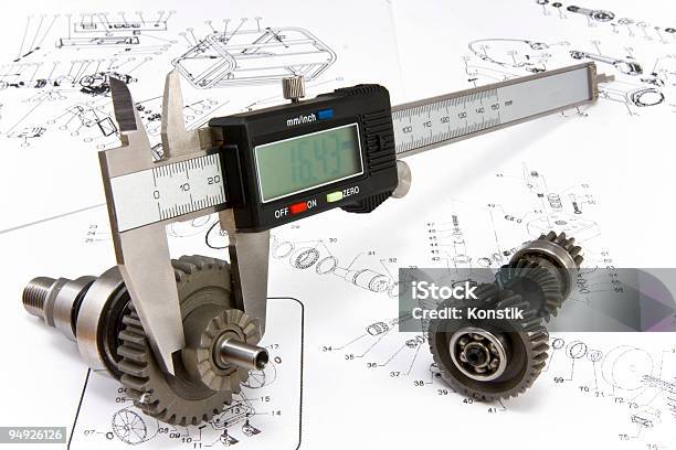 전자 캘리퍼스 0명에 대한 스톡 사진 및 기타 이미지 - 0명, 강철, 금속