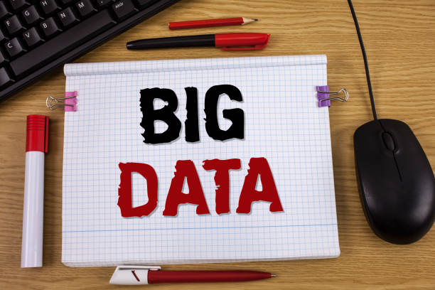 istock Handwriting text writing Big Data. Concept meaning Large amount of information that needs to be analyzed by computers Concept For Information 949262024
