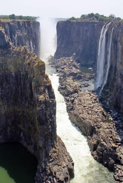 istock Zambezi River flowing below Victoria Falls 949262486