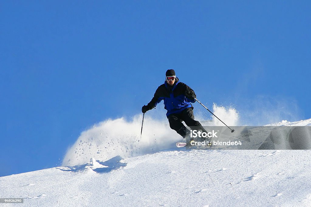 skiing  Skiing Stock Photo
